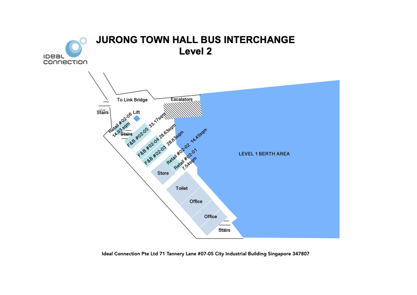 Jurong Town Hall L1 Floorplan