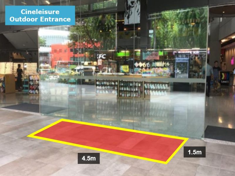 Cineleisure Outdoor Main Entrance