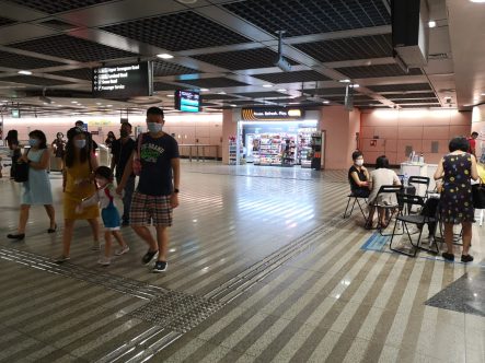 Kovan MRT Station Concourse